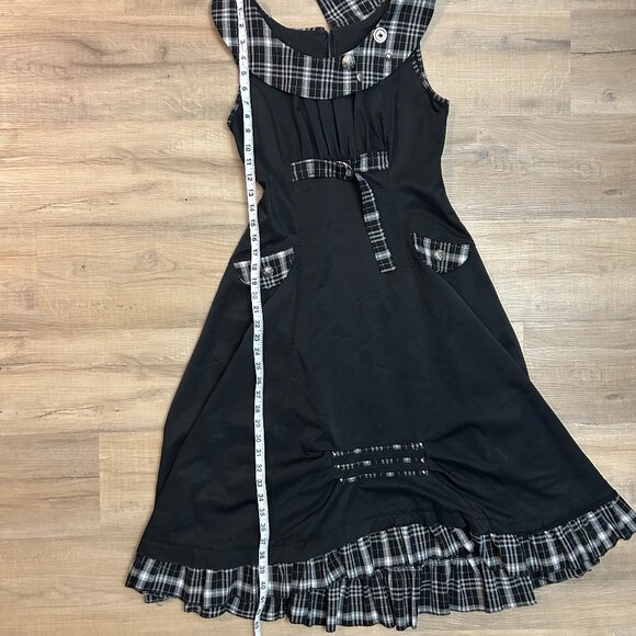 Vintage Gothic Steampunk Dress - Picture 5 of 6